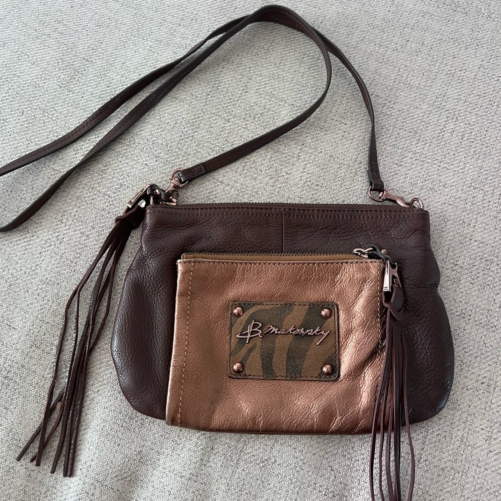 B makowsky crossbody purse